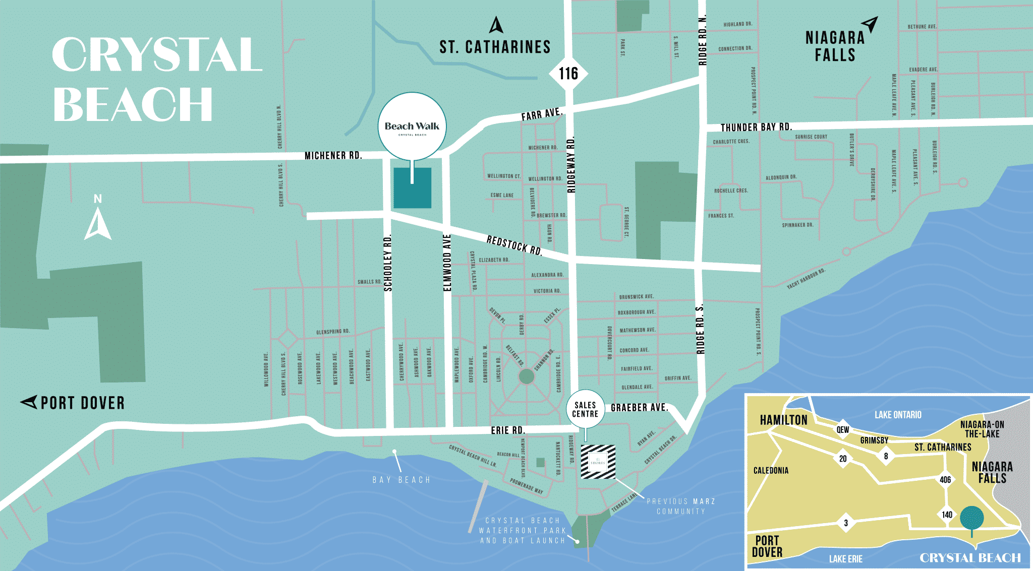 Image of the Beachwalk map